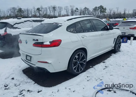 2020 BMW X4 M Competition z USA, uszkodzony, nr VIN 5YMUJ0C07L9C53059
